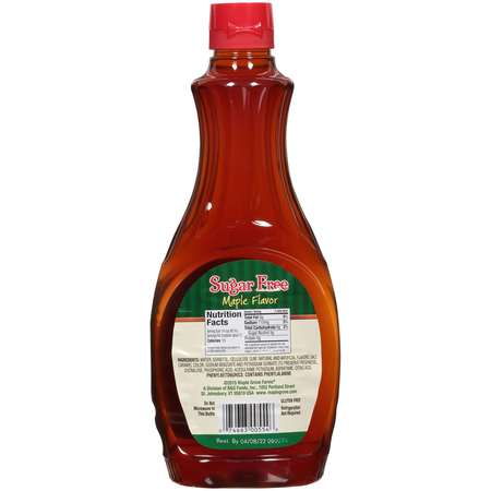 MAPLE GROVE Maple Flavor Sugar Free Syrup, PK12 57125554